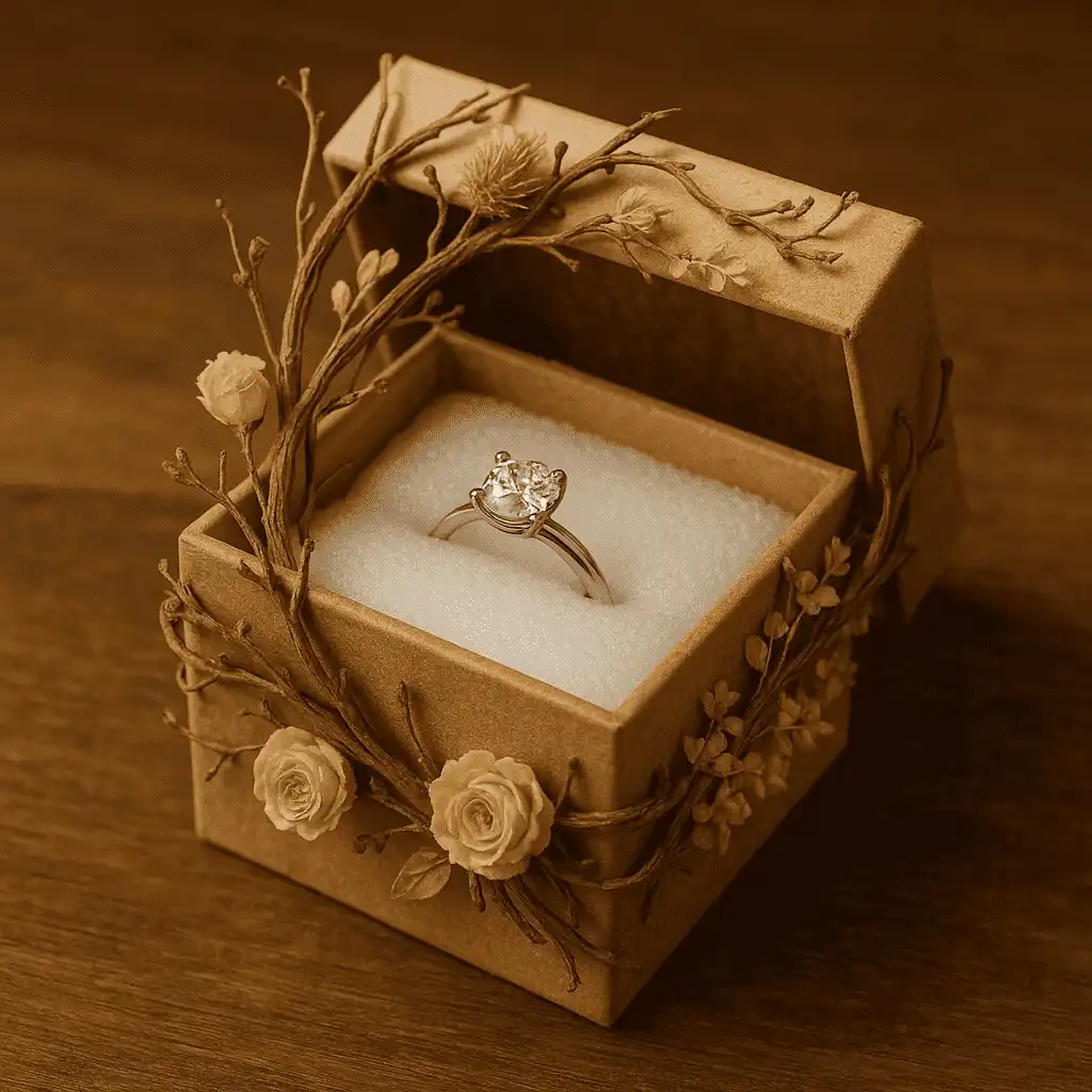 Discover 6 unique cardboard gift box designs